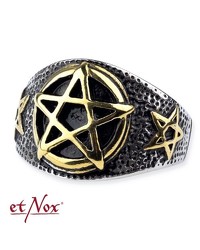 Ring 'Pentagramm' gold - vergleichen und günstig kaufen